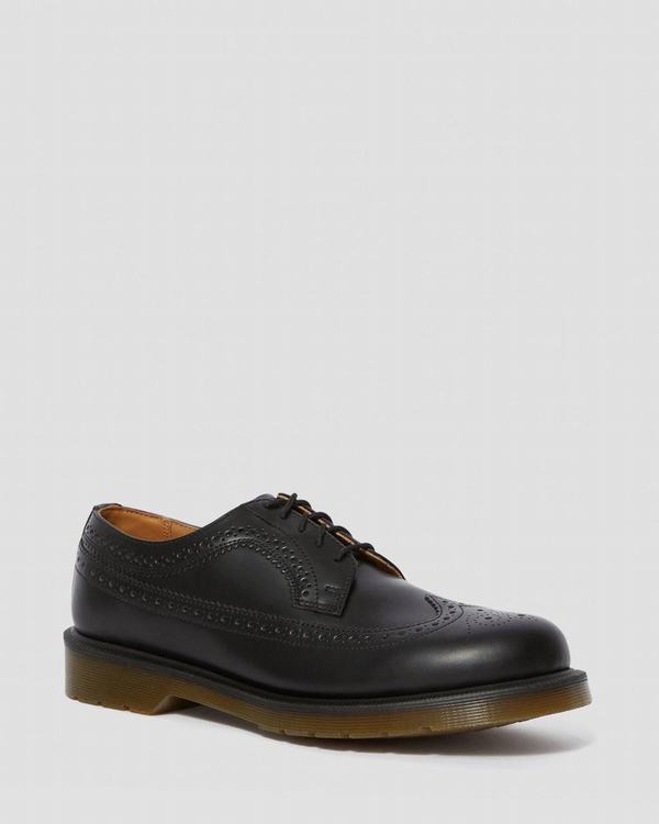 Dr Martens Dámské Polobotky 3989 Smooth Černé, CZ-301745